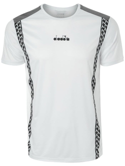 Мужская теннисная футболка Diadora SS T-Shirt Challange - optical white