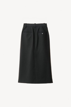 ZARA X WILLY CHAVARRIA ЮБКА-КАРАНДАШ МИДИ, ЧЕРНЫЙ