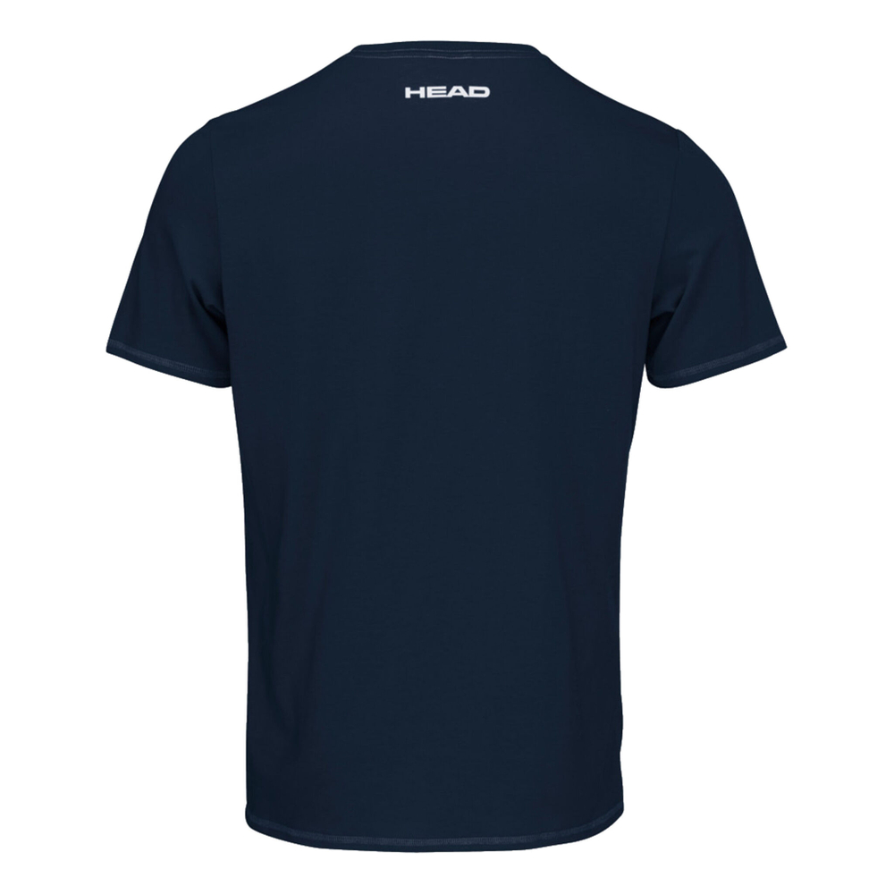 Мужское теннисное поло HEAD Padel Typo T-Shirt Men - Blue, White