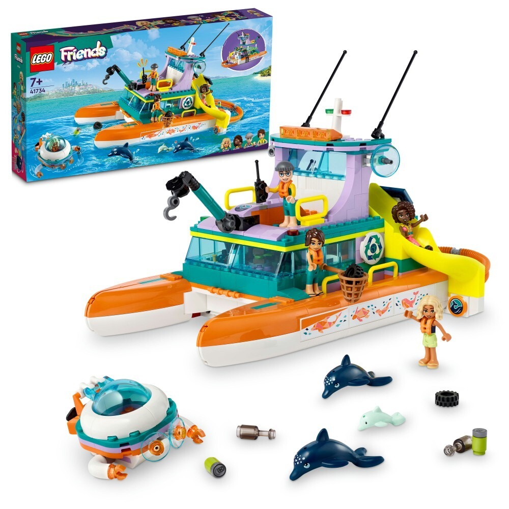 LEGO Friends — Морская спасательная шлюпка 41734