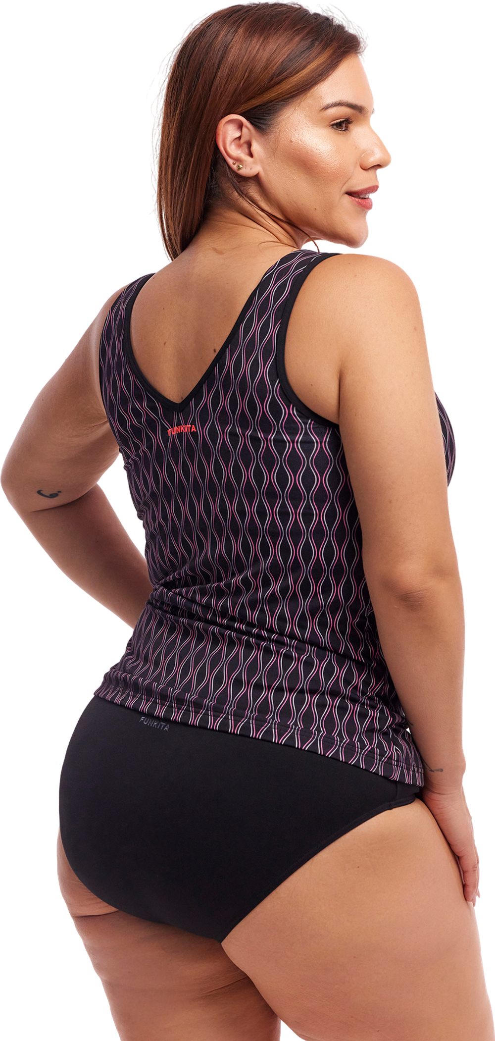 Купальник FUNKITA с поддержкой Curvy Queen