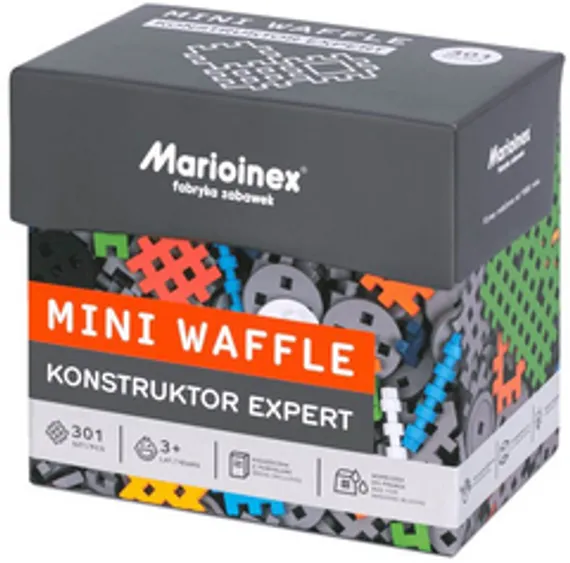 Конструктор Marioinex Mini Waffle Эксперт 301 деталь