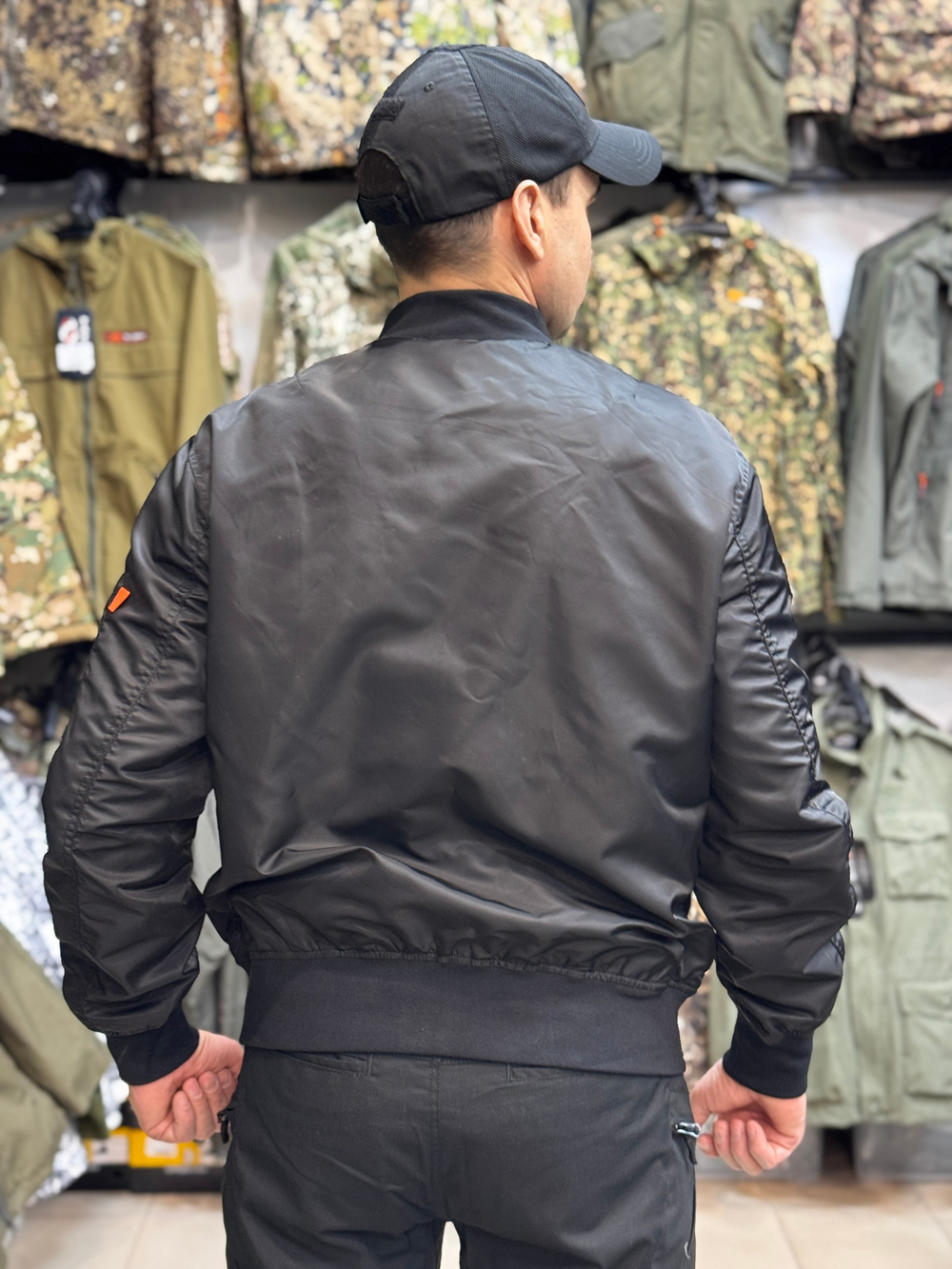 Куртка бомбер Corbona Черный Лето