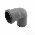 ПВХ Отвод  Ф50х90*  (100/20шт)