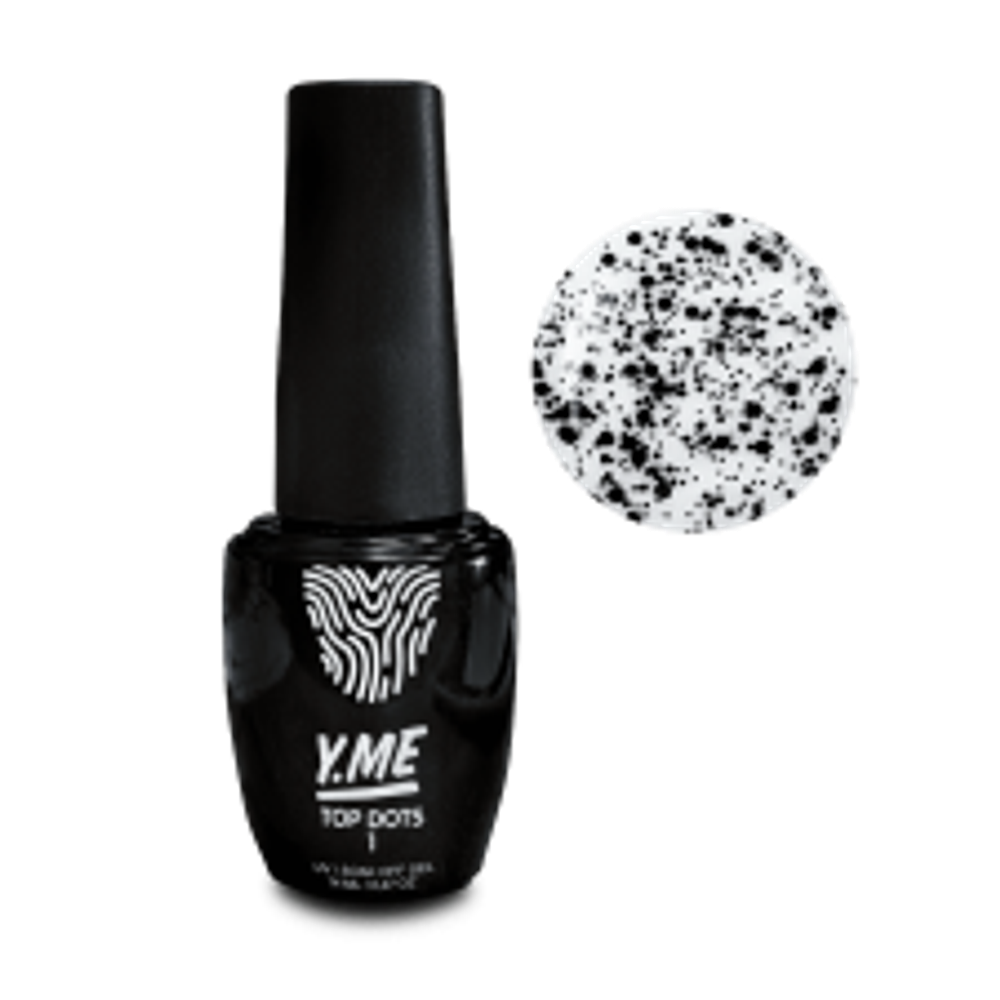Y.me Top Dots 01 (чёрные шестигранники), 14 мл.