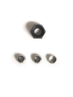 Цанга для фрезера с гайкой 8 мм, 6 мм, 6.35 мм