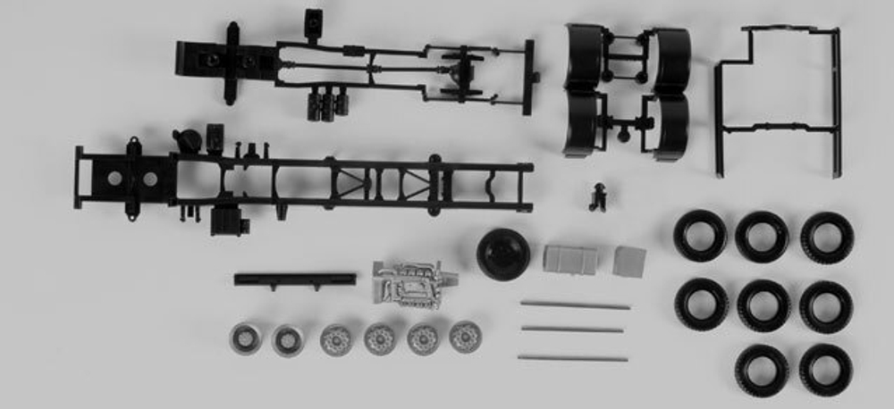 Шасси грузового автомобиля Mercedes-Benz Actros 08, 3-осное, 7,45 м. 2 шт.