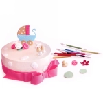 Инструменты для украшения тортов в наборе 9шт разноцветные