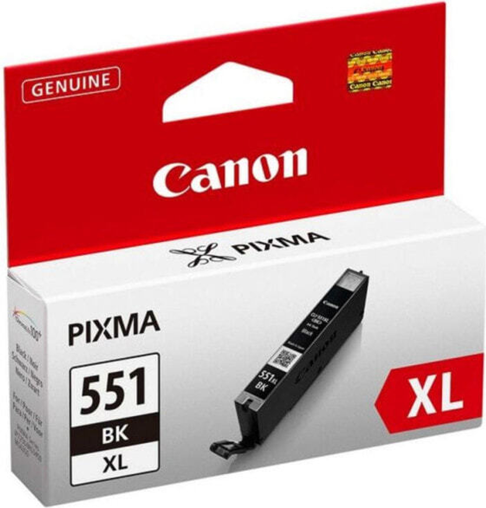 Картридж струйный черный 1 шт Canon CLI-551BK XL IP7250/MG5450
