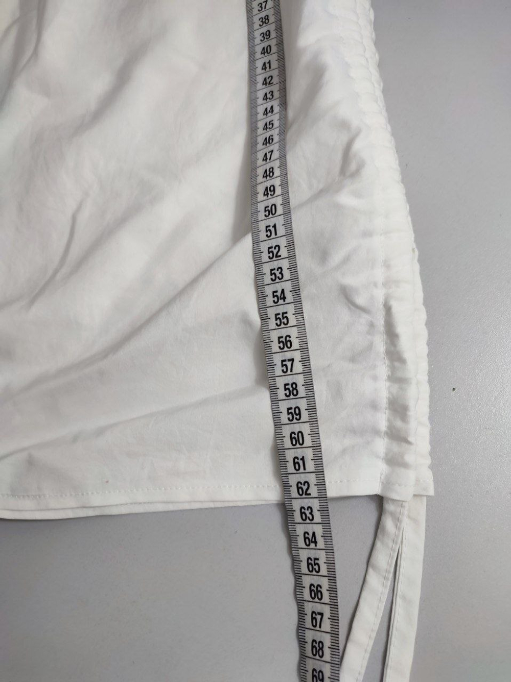 Юбка с завязками белая 40 размер