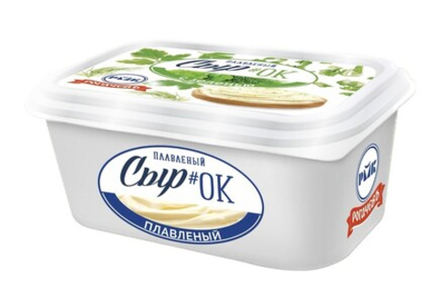 Сыр плавленый "СырОк" с зеленью 40% 300г. РогачевЪ