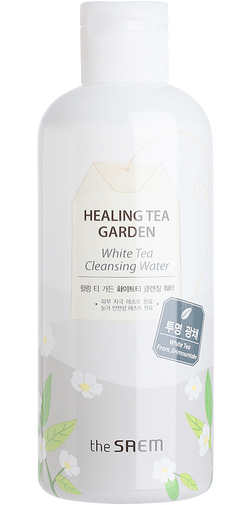 Средство для снятия макияжа с экстрактом белого чая, 300 мл | THE SAEM Healing Tea Garden White Tea Cleansing Water