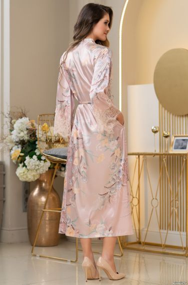 Халат женский шелковый Mia-Amore Milinda 3729