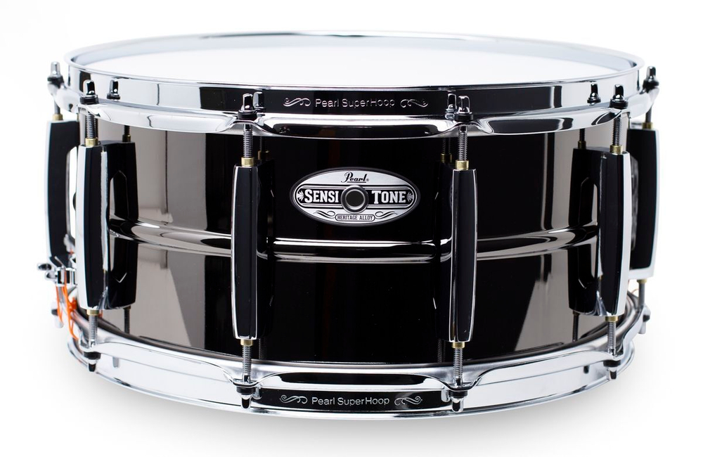 Малый Барабан 14"Х6,5", Латунь 1 Мм, Цвет Чёрный Pearl Sth1465Br