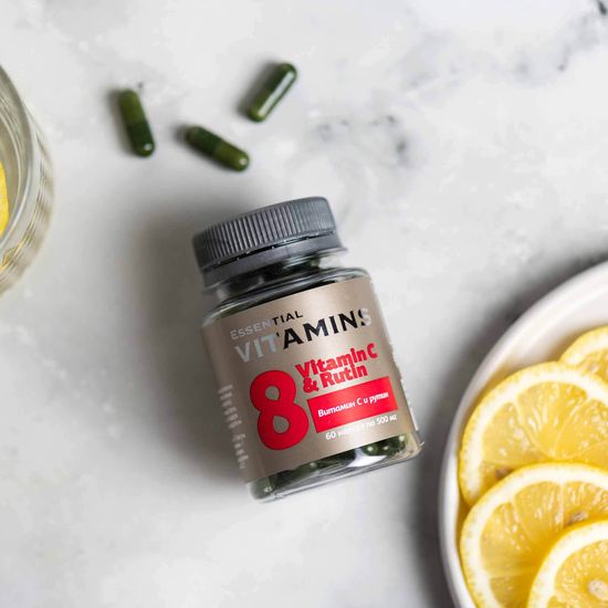 Витамин С и рутин Essential Vitamins