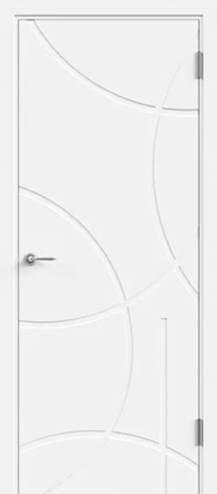Межкомнатная дверь Velldoris Fusion 1 PG Эмаль белая