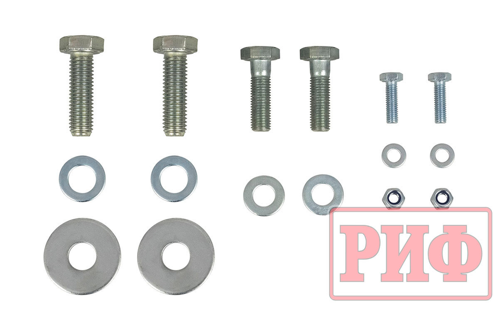 Бампер силовой задний Toyota Land Cruiser 78 2007+ с квадратом под фаркоп и фонарями РИФ