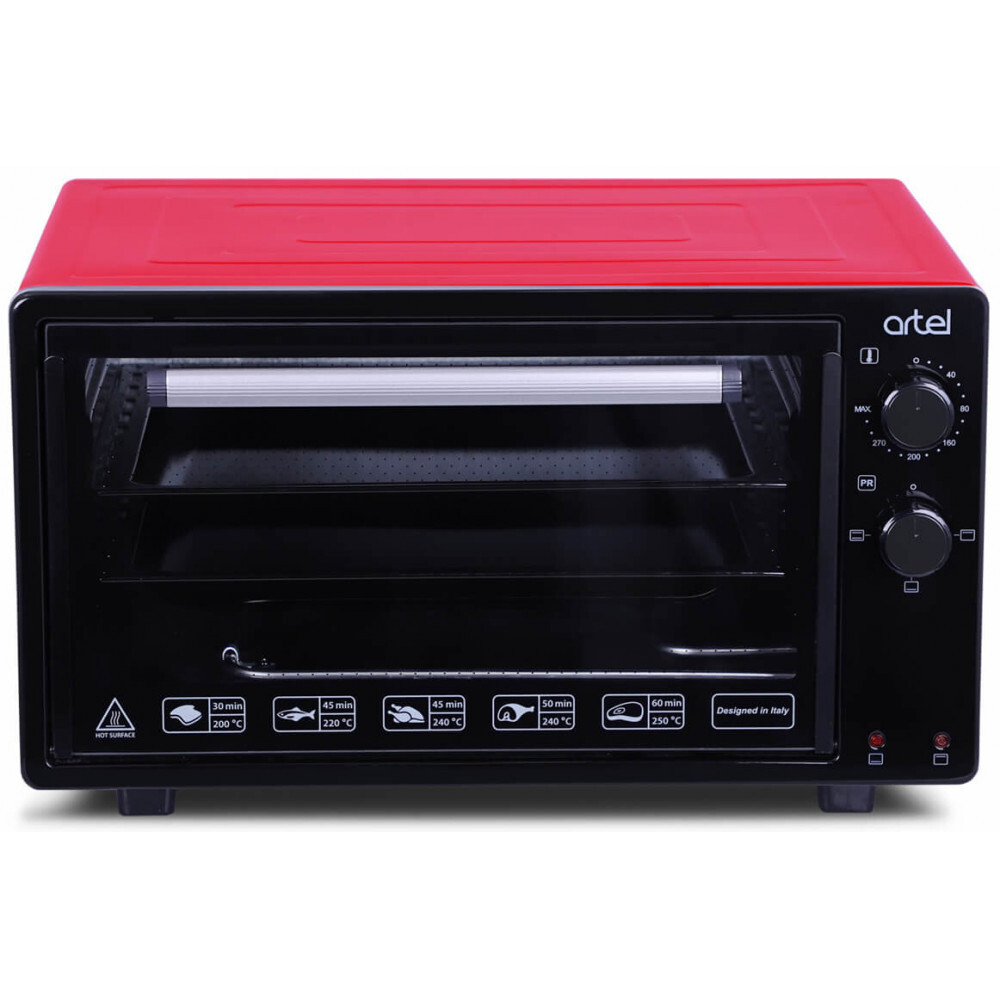 Мини-печь Artel MD 3216 Е красный/черный
