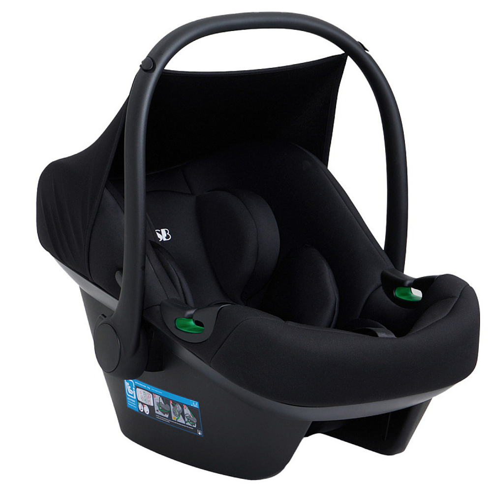 Детская коляска Sweet Baby Elegante 3 в 1 BRD Black