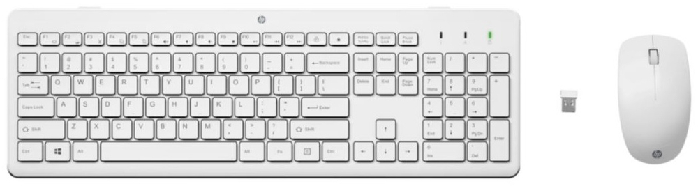 Клавиатура HP 230 3L1F0AA белый