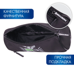 Пенал BRAUBERG 3 отделения нейлон 21х7х7 см "Battery" (2 штуки в упаковке)