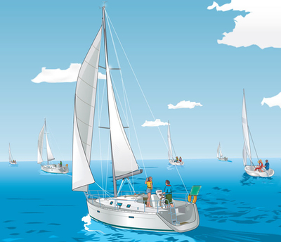 Судоводитель маломерного парусно-моторного судна. Районы плавания внутренние водные пути, Внутренние морские воды и территориальное море РФ