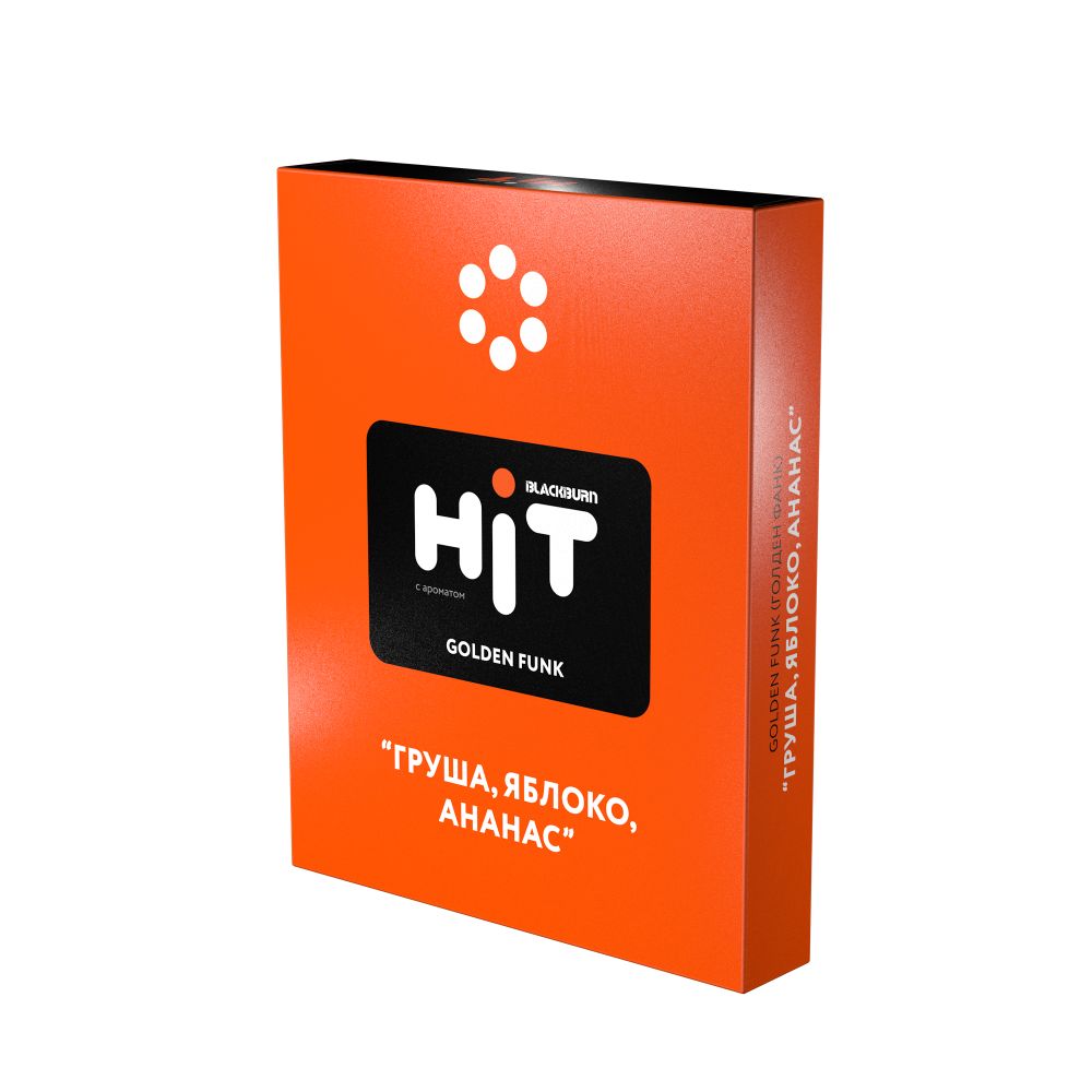 М. Табак для кальяна HiT Golden Funk (Груша, яблоко, ананас), 30 г
