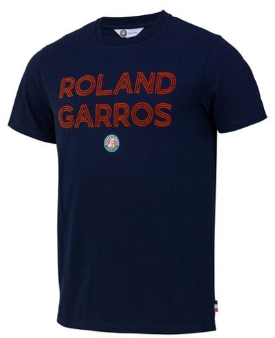 Мужская теннисная футболка Roland Garros 2024 T-Shirt - navy