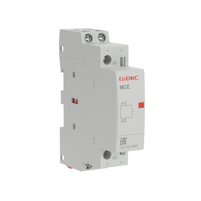 Контактор модульный YON max типа MCE, 2P, 20A, 240В, 2НЗ