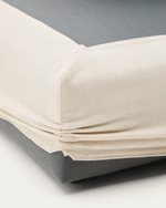 Чехол на подставку для ног из синели Alea 90 x 90 см