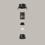 Встраиваемый светильник Technical DL115-10W-2.7K-B