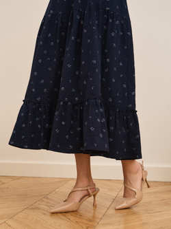 Платье на завязках