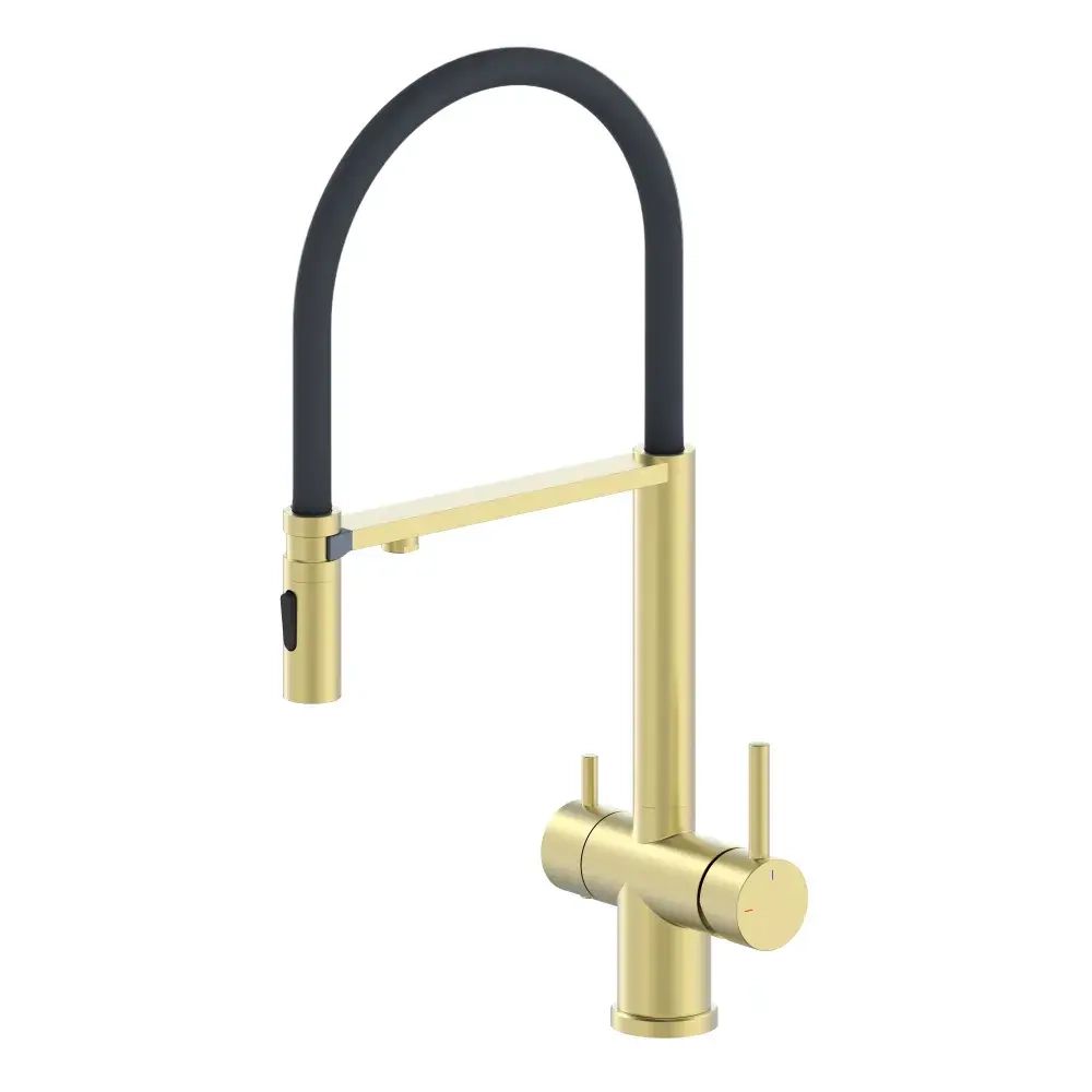 Смеситель для кухни c гибким изливом под фильтр VATTENDORF VF-0022F-BG