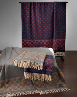 Плед 130x180 Trussardi Dauny grigio Италия