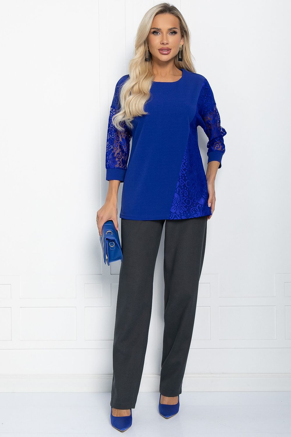 Джемпер Вирджиния (синий) Б11571 LT Collection