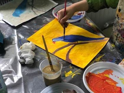 Занятия в Художественной студии 7 и 9 июня 2022 г.