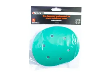 Круг абразивный шлифовальный самоцепляющийся 150мм (№240)(к-т 5шт),в блистере Forsage F-SD6240F