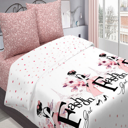 Комплект постельного белья "ВЛ. СОФИ", поплин Премиум, 100% хлопок.