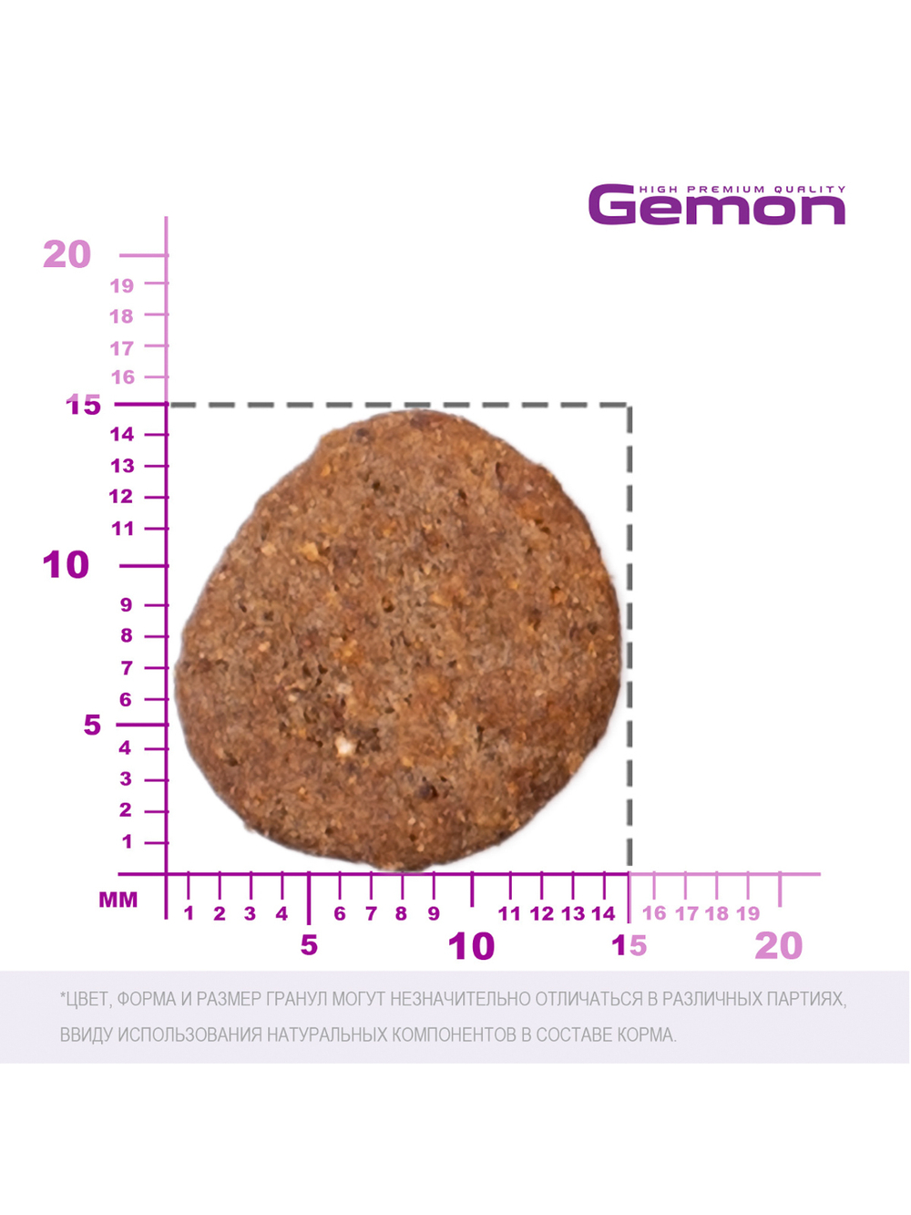 Сухой корм Gemon Dog Mini для взрослых собак мелких пород, с лососем и рисом 1 кг