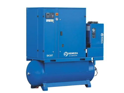 Винтовой компрессор Remeza ВК30Т-20-470Д2ВС на ресивере 470л с осушителем и частотником