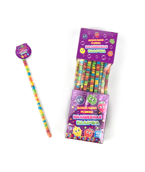 Жев. резинка "Волшебная палочка" 20*60шт 10г