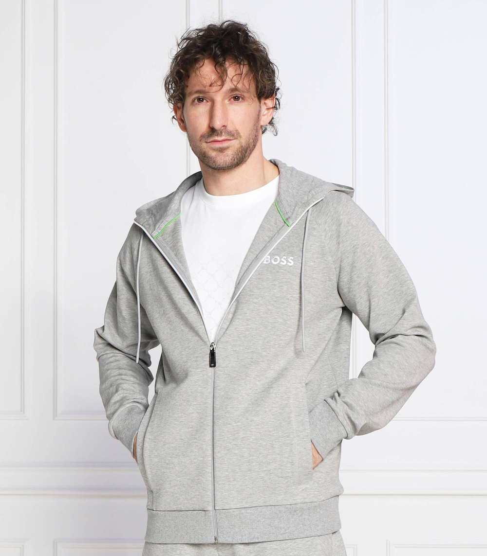 Худи saggy BOSS GREEN - серый(50482888)