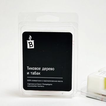 Ароматный воск/саше "Тиковое дерево и табак"