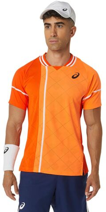 Мужская теннисная футболка Asics Match Actibreeze SS Top - koi