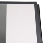 Стальная дверь "Бастион" с зеркалом (биометрический замок)