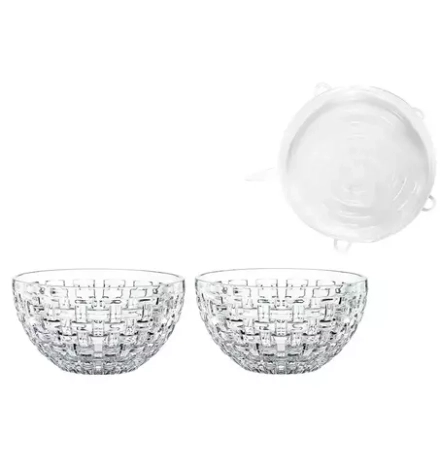 Nachtmann - Набор из 2 мисок Bossa Nova диаметром 15 см с крышками. / артикул   103578  / GTIN 4003762282338