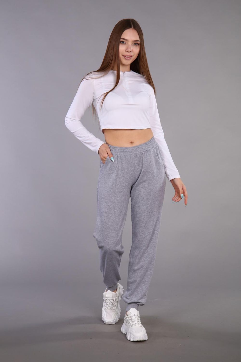 Классика - брюки серый Iv-capriz (Акция)