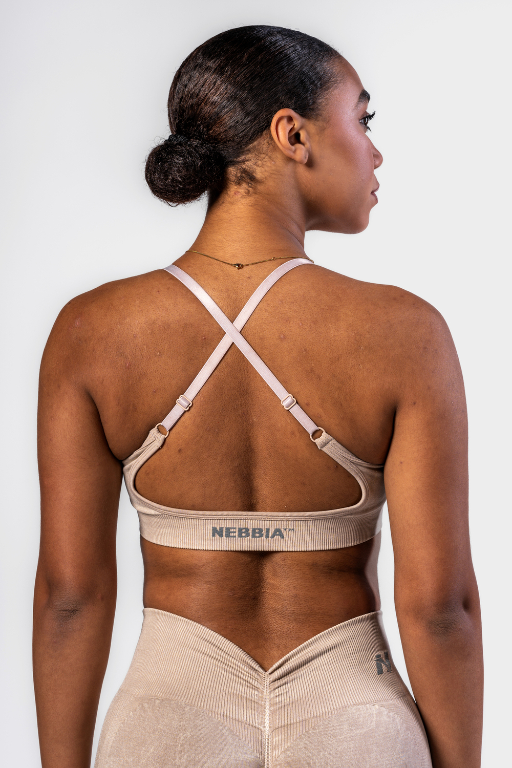 Топ Medium-Support Sports Bra TOTALLY SEAMLESS 305 Кремовый