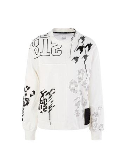 Marc Cain Свитшот расшитый бисером