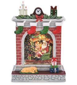 XM-872 Новогодний камин